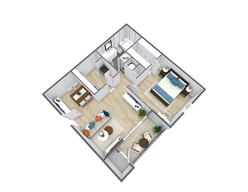 Floor plan Bayshore Renovated