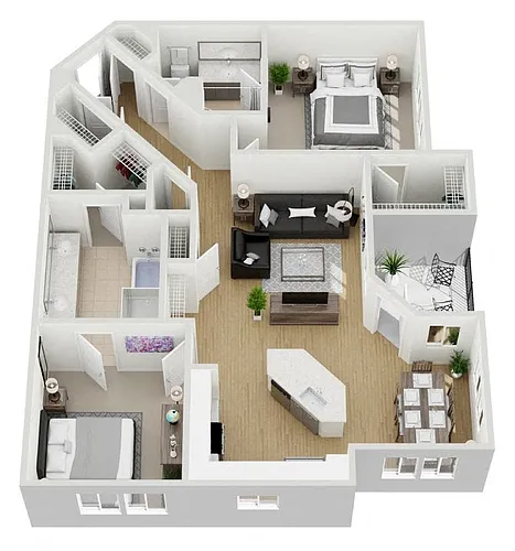Floor plan Rosewood