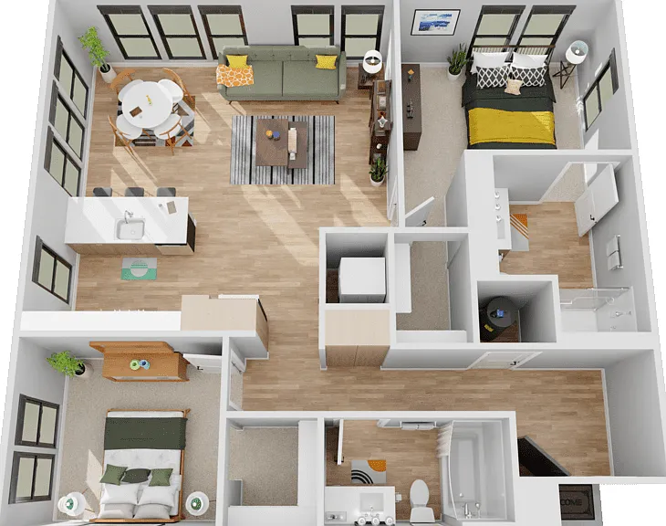 Mustang Floorplan Diagram