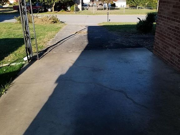 Carport looking out to neighborhood