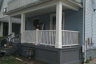 New front porch 2013