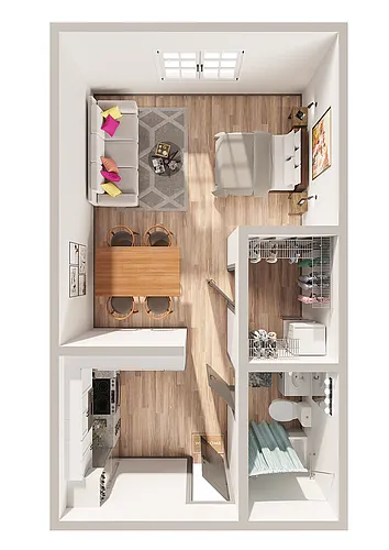 Floor plan S1E