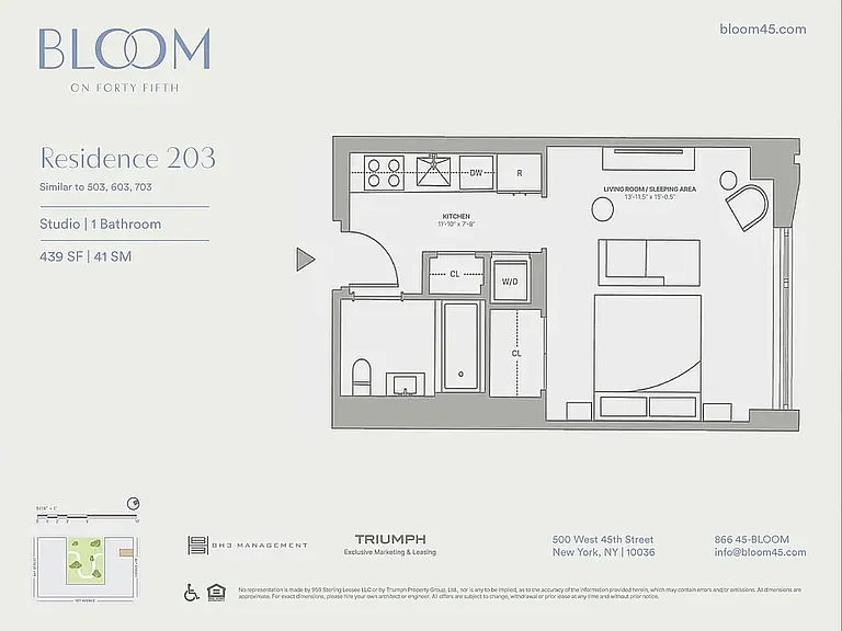 500 W 45th St #203 — Photo 2