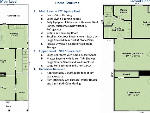 Floor Plan & Features