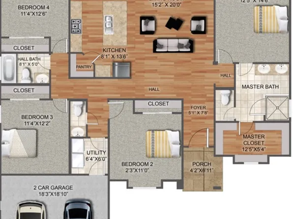 1820 Plan, Paloma Ranch Phase 1