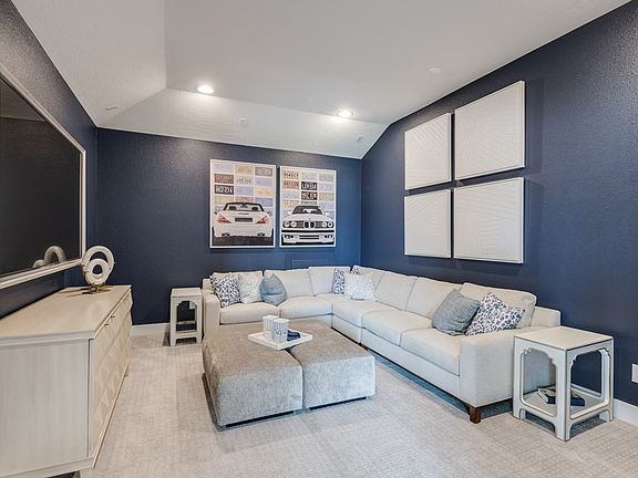 Representative Only Verona Model Plan Media Room