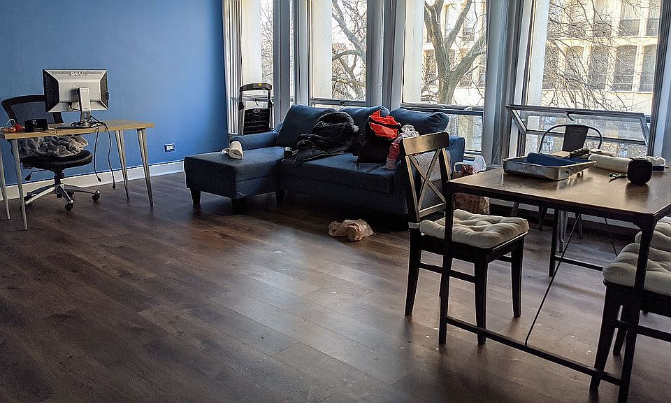 New flooring in LR/DR, halls
