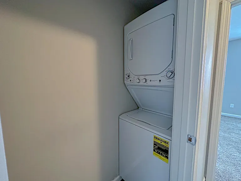 Laundry in 2nd floor closet