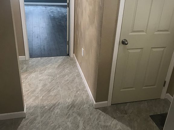 Mudroom and entry hallway