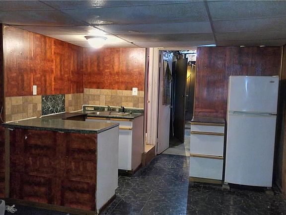 In law basement set up with 2 bedrooms, living room and bathroom.