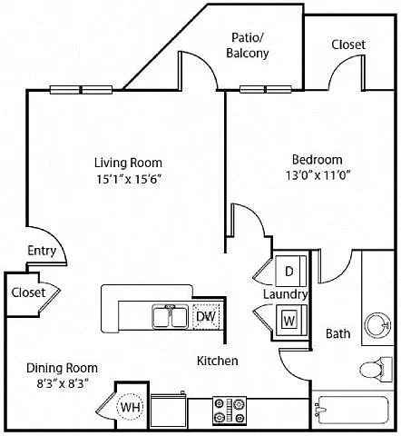 Floor plan 1D