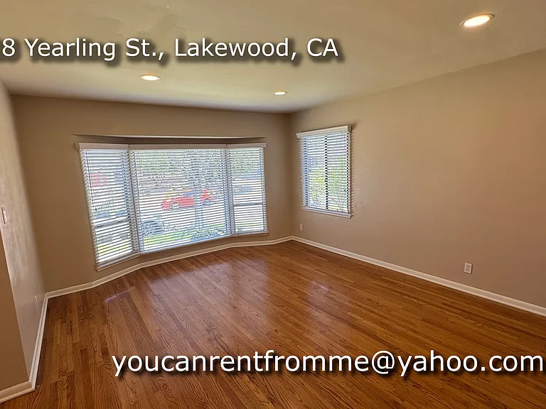 Living Room with Bay Window