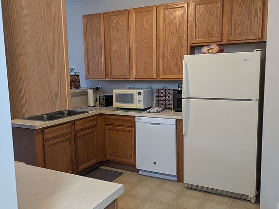 Kitchen with lots of cabinets and pantry
