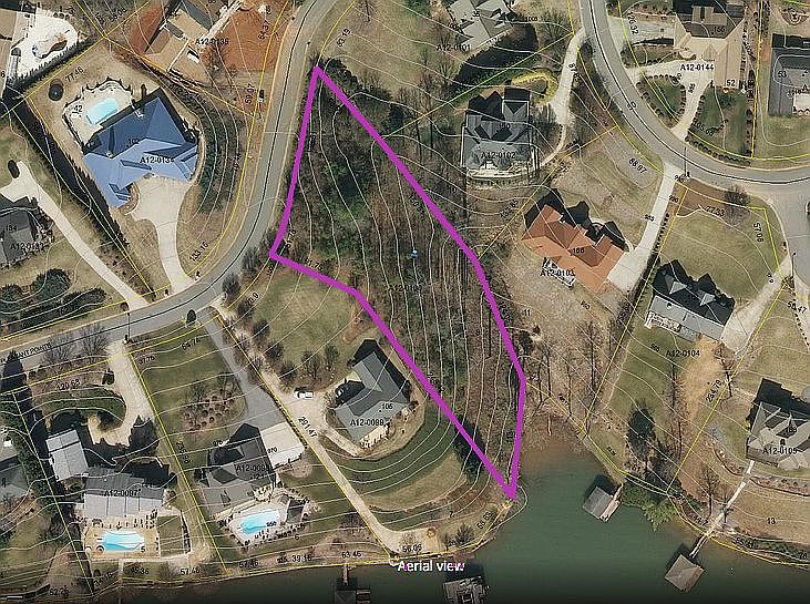 Skyview of property
