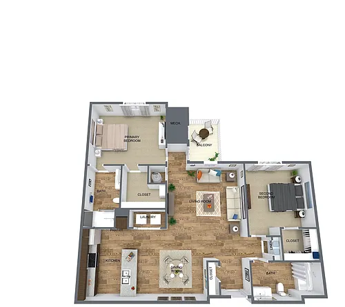 Floor plan Red Cedar