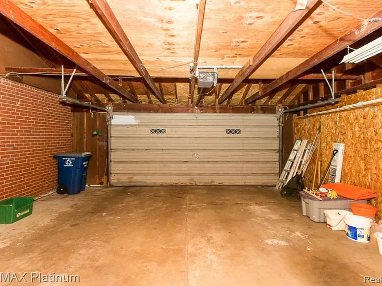 Two car attached garage