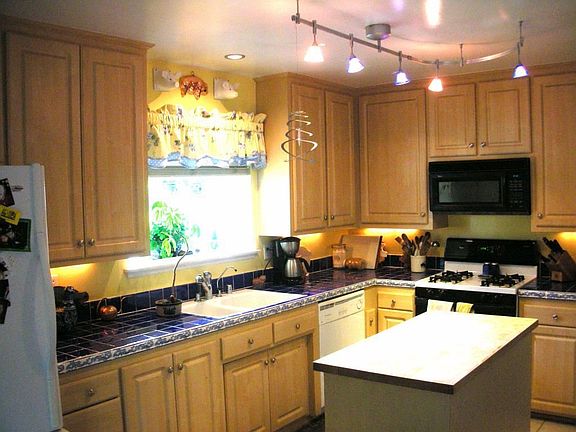 Kitchen with Garden Window