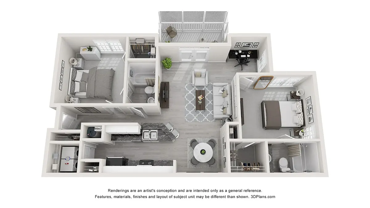 Floor plan The Easton