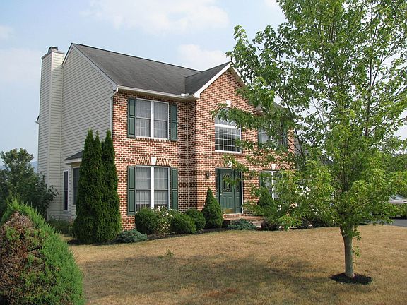 Angled front of house