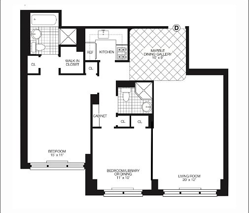 2nd image of 150 E 57th St APT 27D