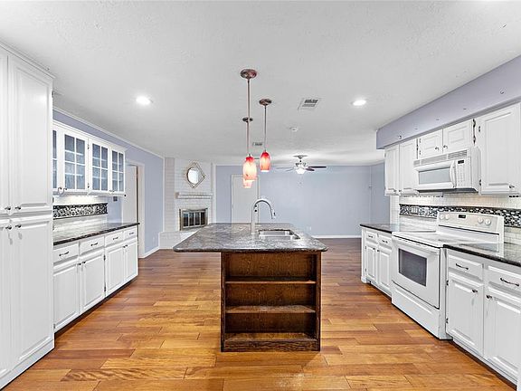 Kitchen view from dining room.