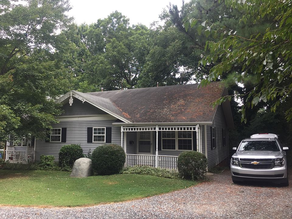 Exterior and parking area