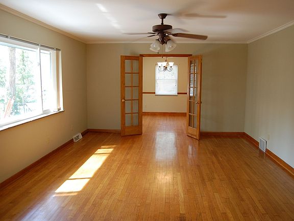 Living room w/original hardwood floors
