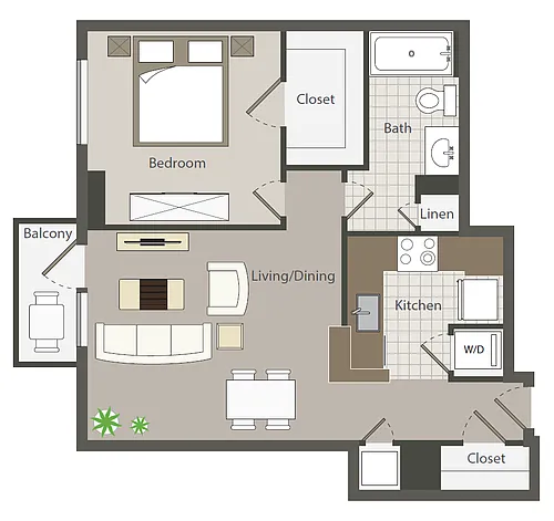 Floor plan 11J