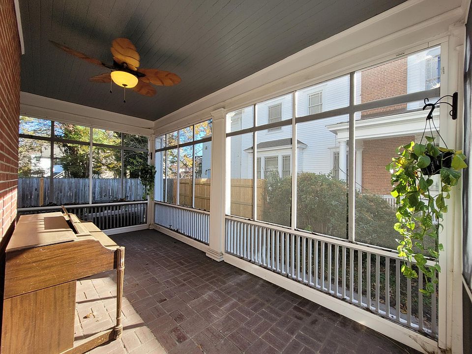 Private entrance and screened in side porch.