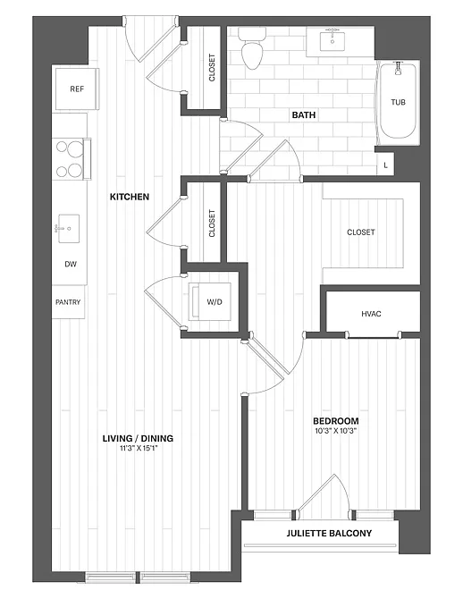 Floor plan A11-A
