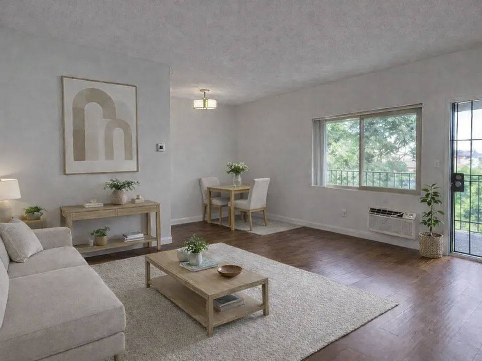 Apartment comes unfurnished