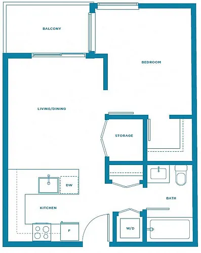 Floor plan 206