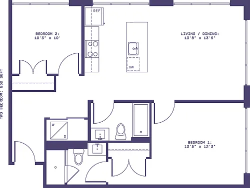 Floor plan B1