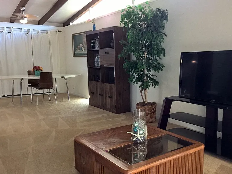 Big Livingroom and Diningroom. Big Flatscreen TV with Free Streaming TV