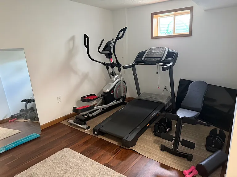 Home Gym (Located in the Basement)