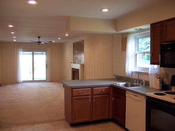 Kitchen and Family Room
