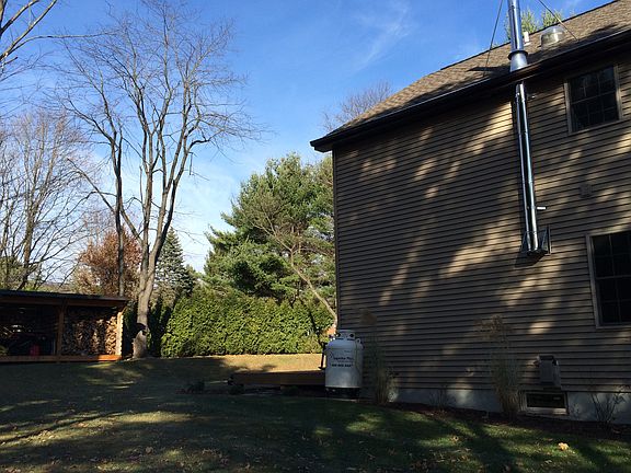 View of Wood Shed/Back Yard