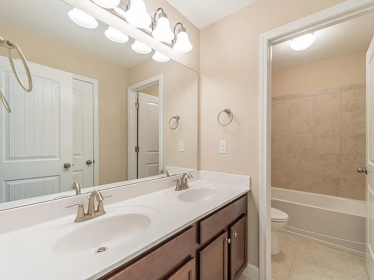 Bathroom#2 attached to Bedroom#2 and Game room