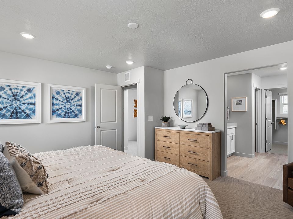 The Pine floorplan interior image taken at a Meritage Homes Community in Eagle Mountain, UT.