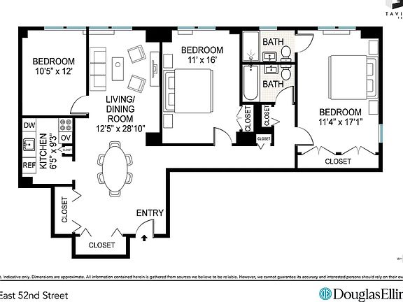 2nd image of 350 E 52nd St APT 12G