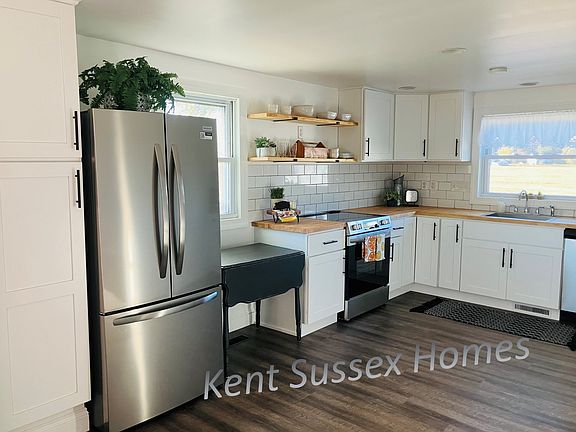 All new stainless steel appliances