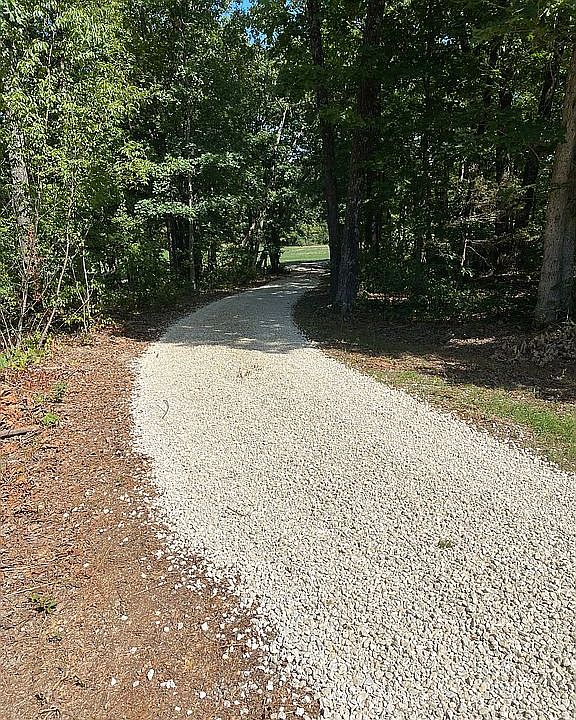 New gravel drive