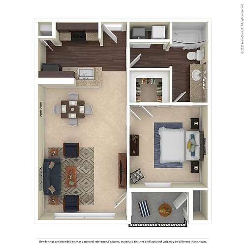Floor plan A3 Renovated
