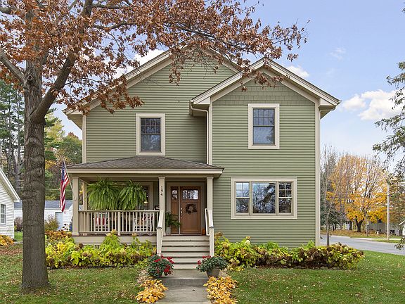 Mature trees corner lot.