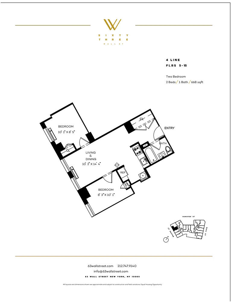Building Photo - 63 Wall St #1504