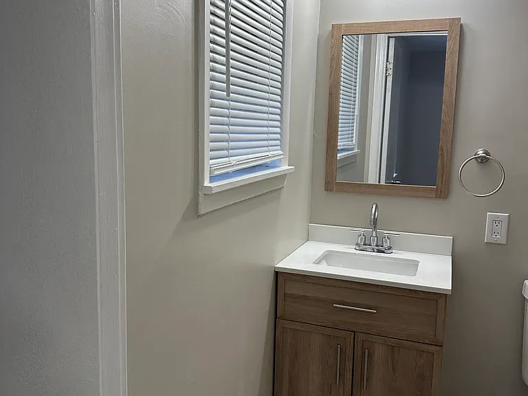 Master bathroom vanity area