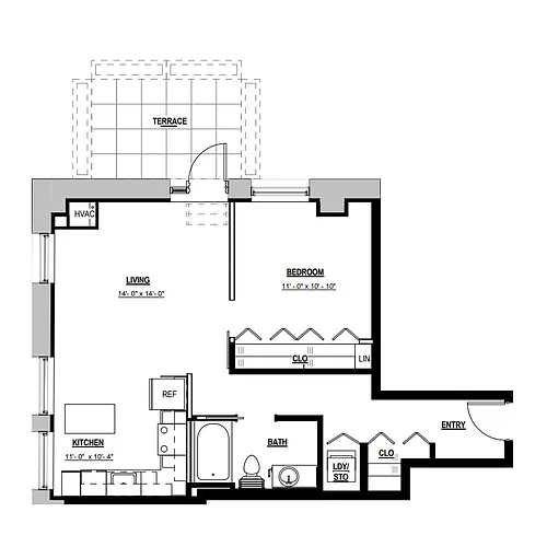 Floor plan A21
