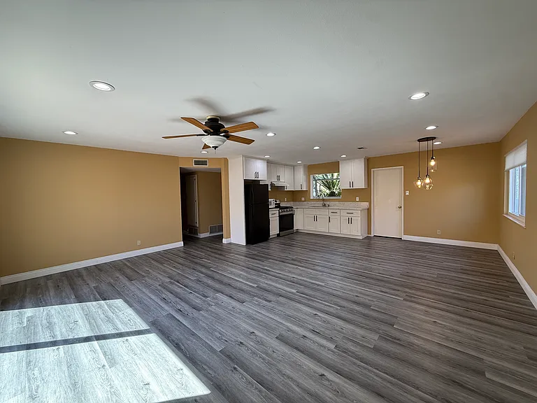 Living Room + Kitchen
