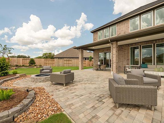 Representative Only Windsor Plan Covered Patio