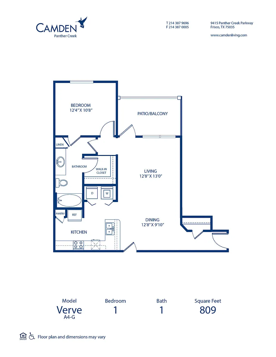 Floor plan Verve